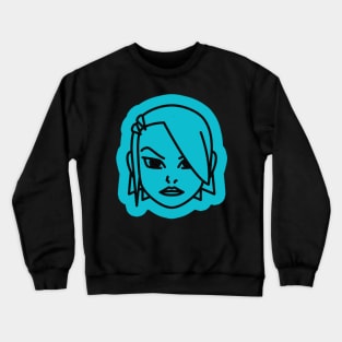 Jet Set Radio Portrait Icon - Cube Crewneck Sweatshirt